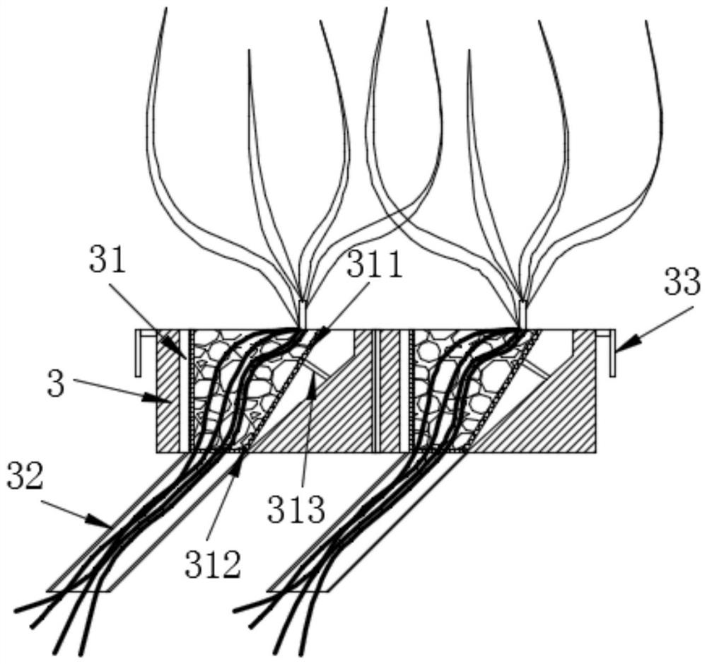 Ecological revetment combination unit and structure