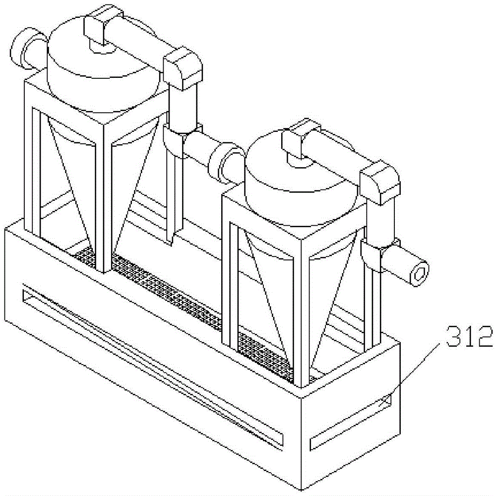 Double-effect sewage treatment and grit removal system