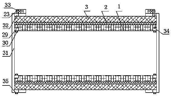 Composite high-performance rubber hose for intercooler and its production and installation method and application