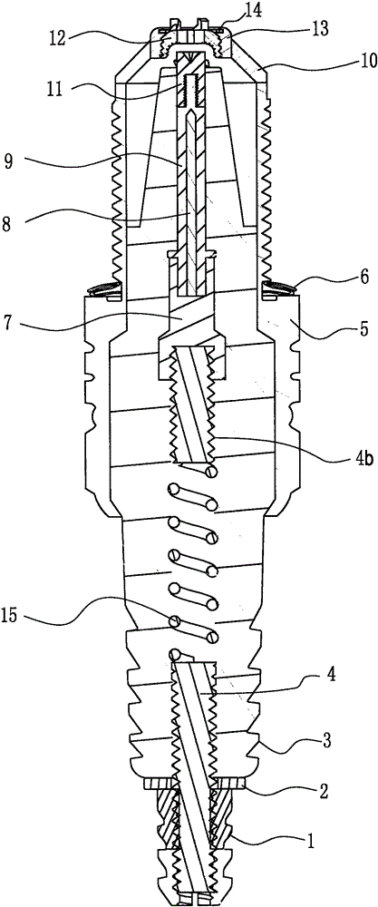 Two-stroke gasoline engine for arranging pressure crankshaft for valve control over pre-burning scavenging gas in scavenging channel