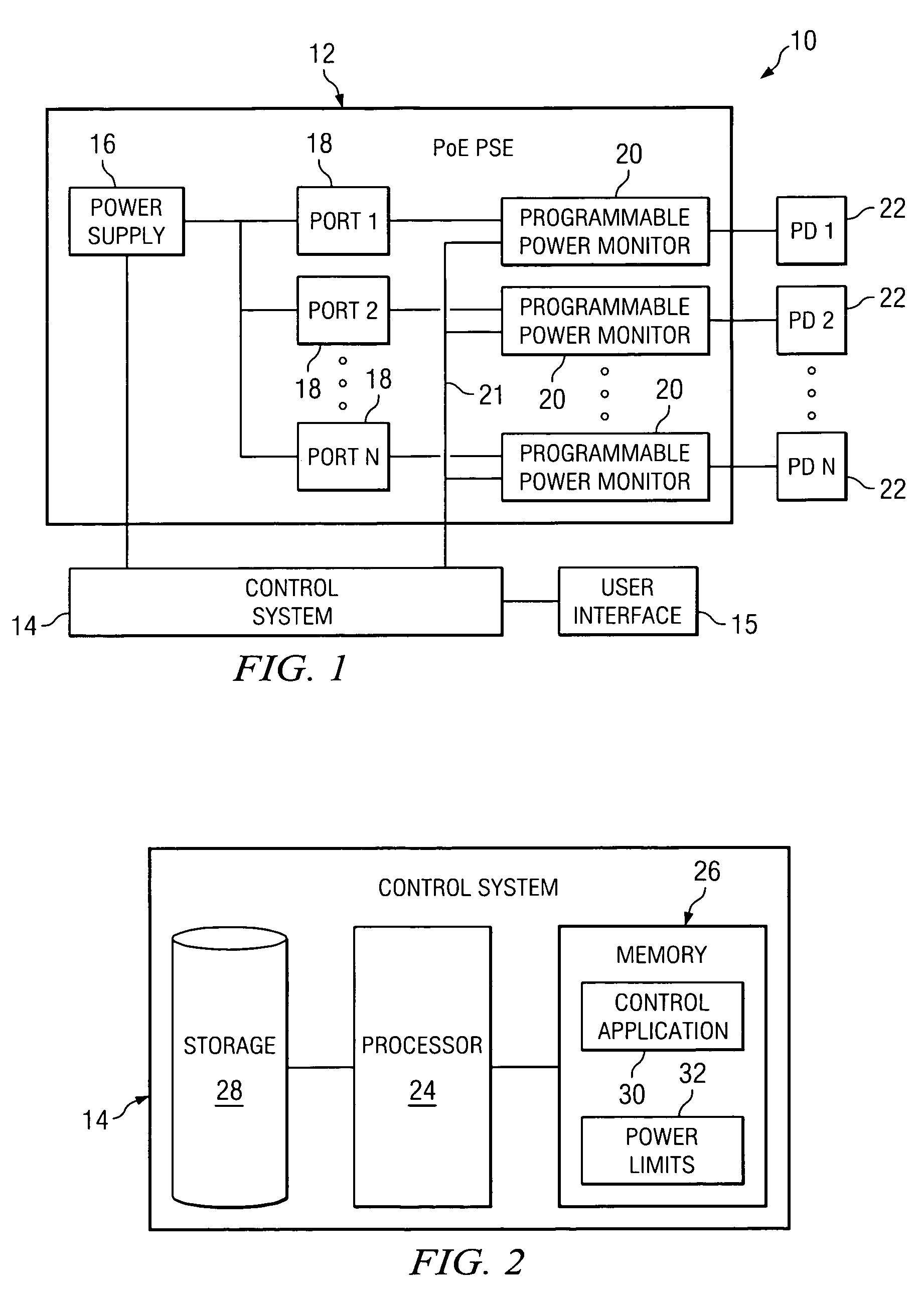 Method and system for managing power delivery for power over Ethernet systems