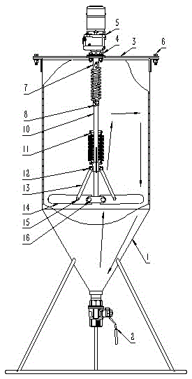 Solid-liquid separation barrel for environmental protection industry