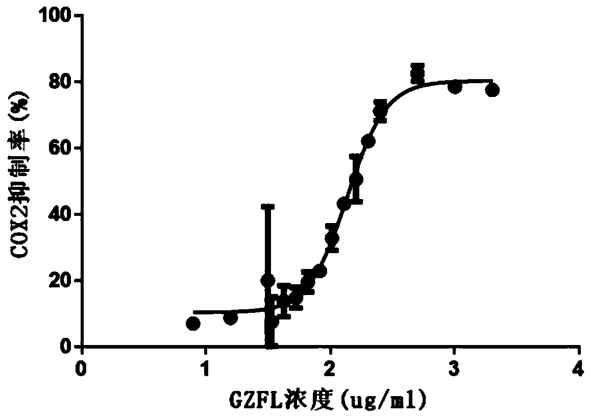 Method for detecting COX-2 enzymatic activity in process of evaluating analgesic effect of drug