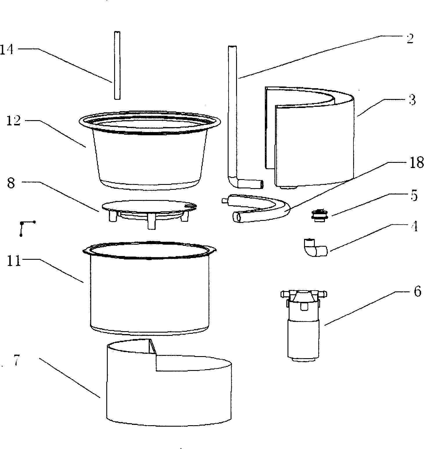 Electric cooker improving gruel boiling function and method thereof