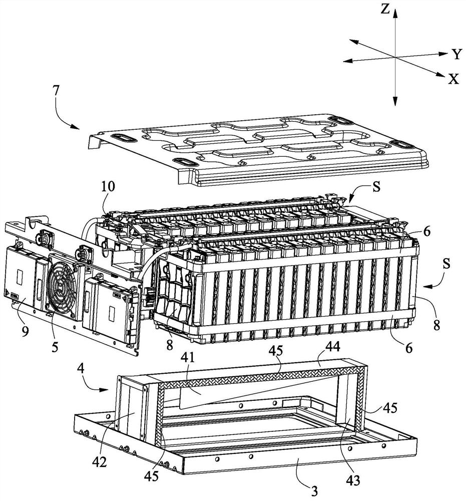 Temperature control assembly and battery pack