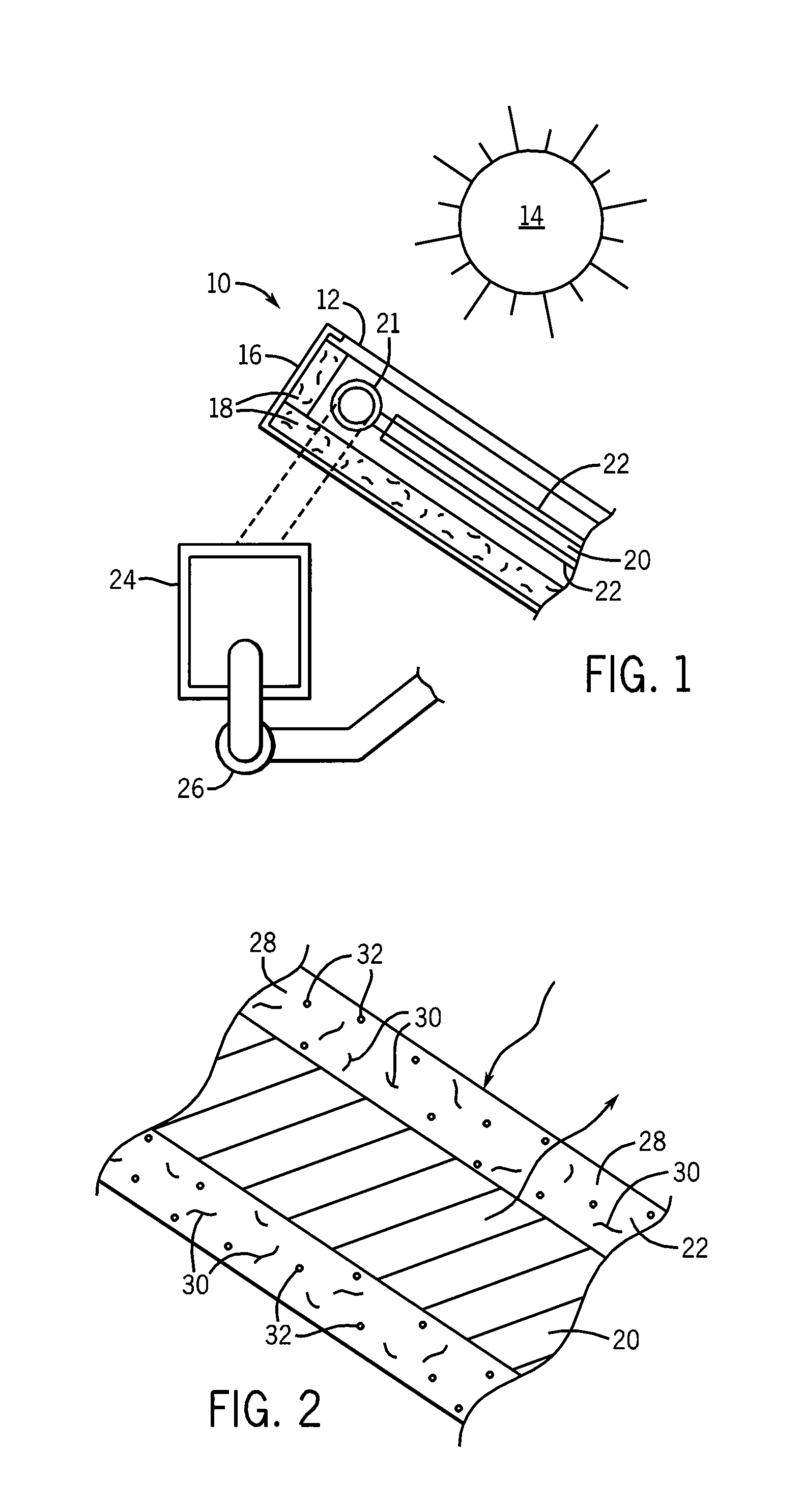 Solar absorptive coating system