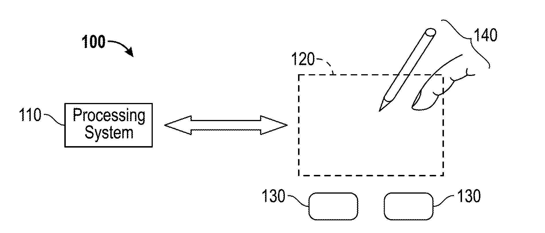 Device and method for proximity sensing with force imaging