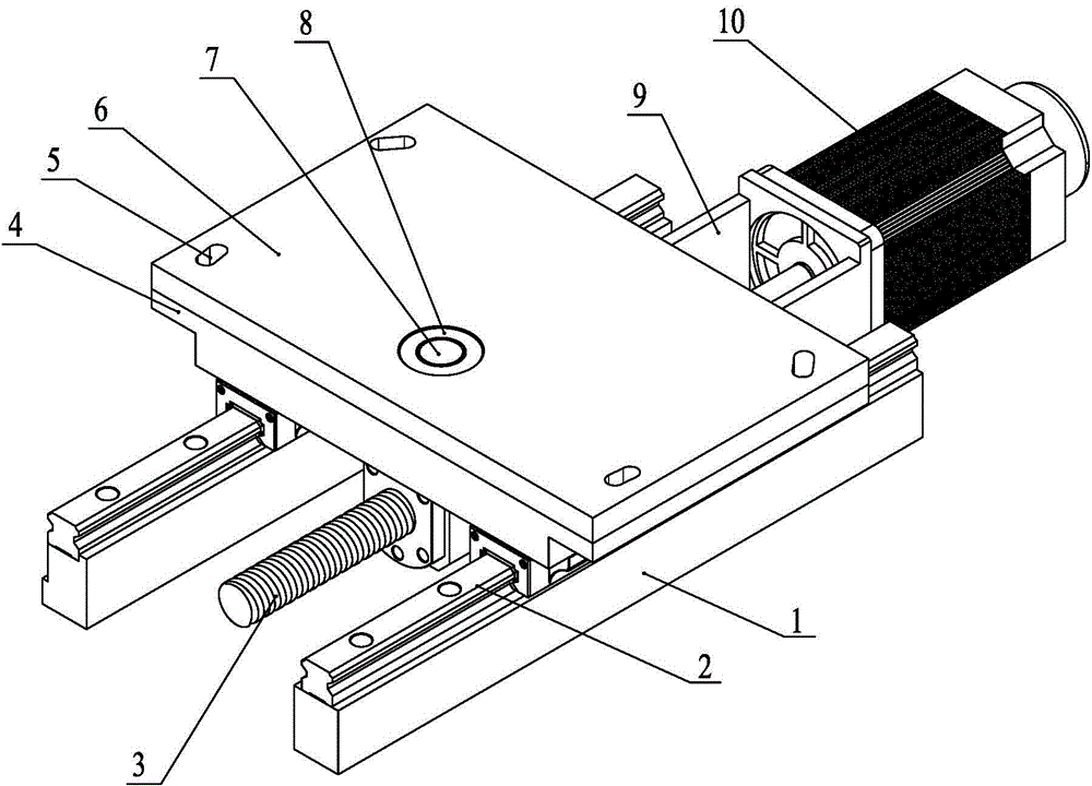 Grinding device support mechanism of high-speed internal grinding machine