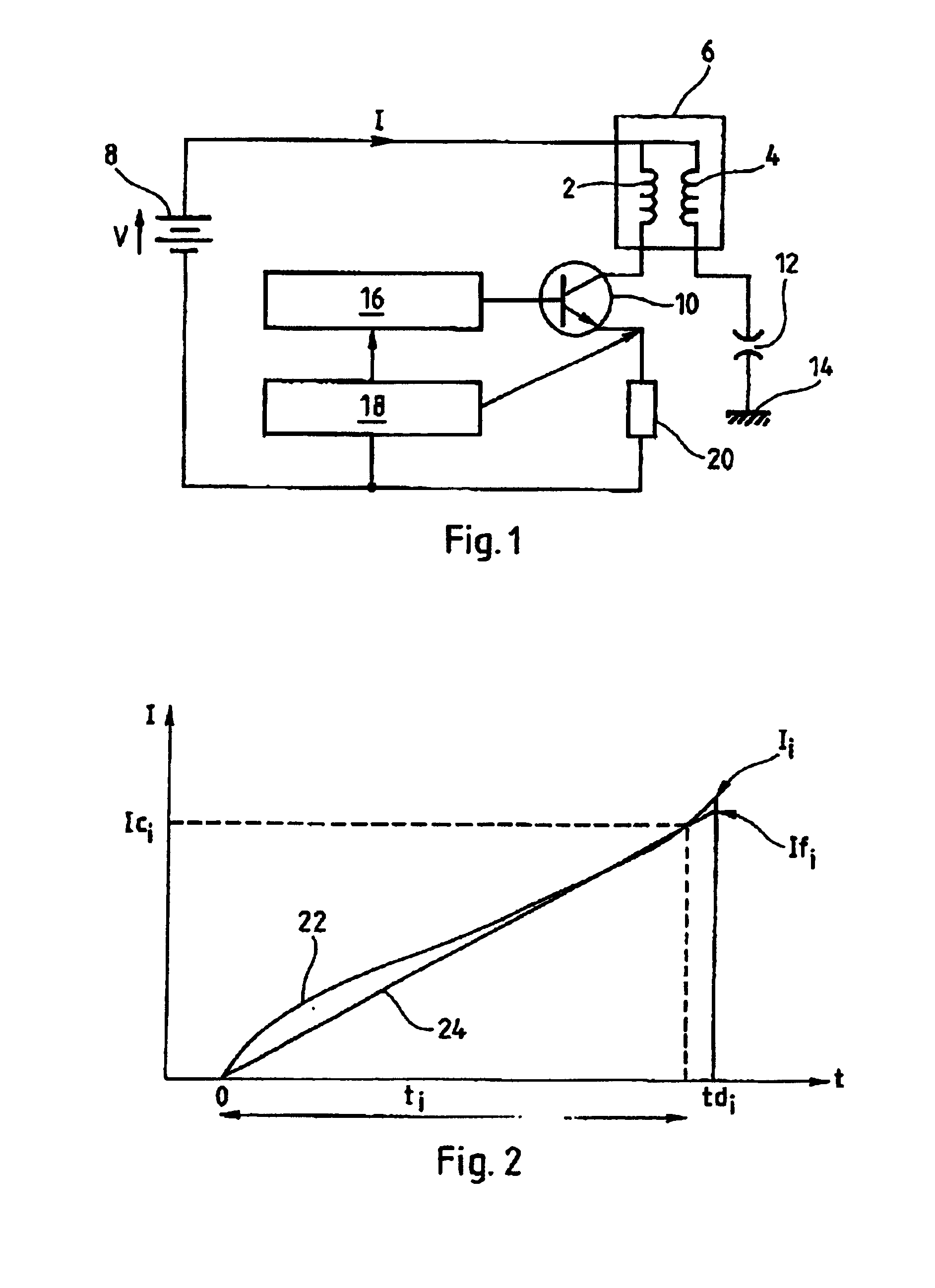 Method for controlling the primary ignition current of an internal combustion engine with controlled ignition