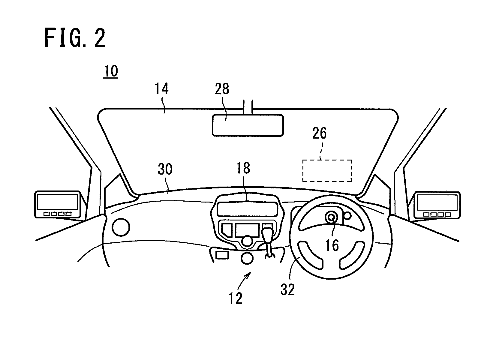 Visually-distracted-driving detection device
