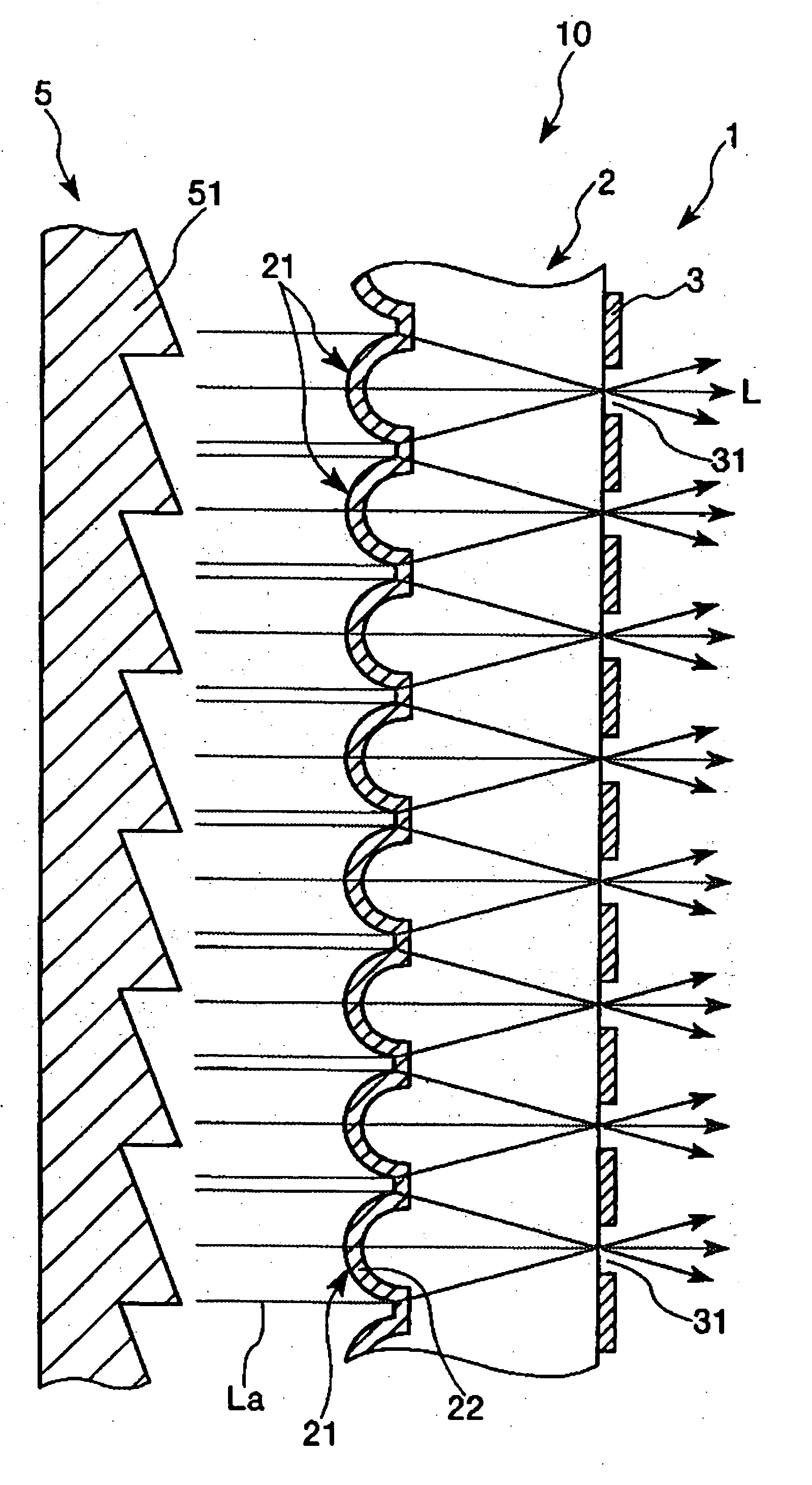 Method of manufacturing a substrate with concave portions, a substrate with concave portions, a microlens substrate, a transmission screen, and a rear projection