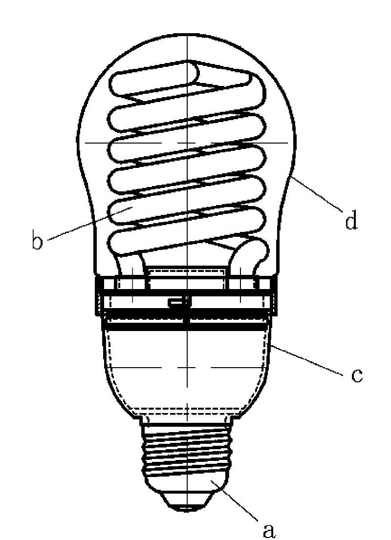 Cold-cathode fluorescence lamp capable of regulating luminance