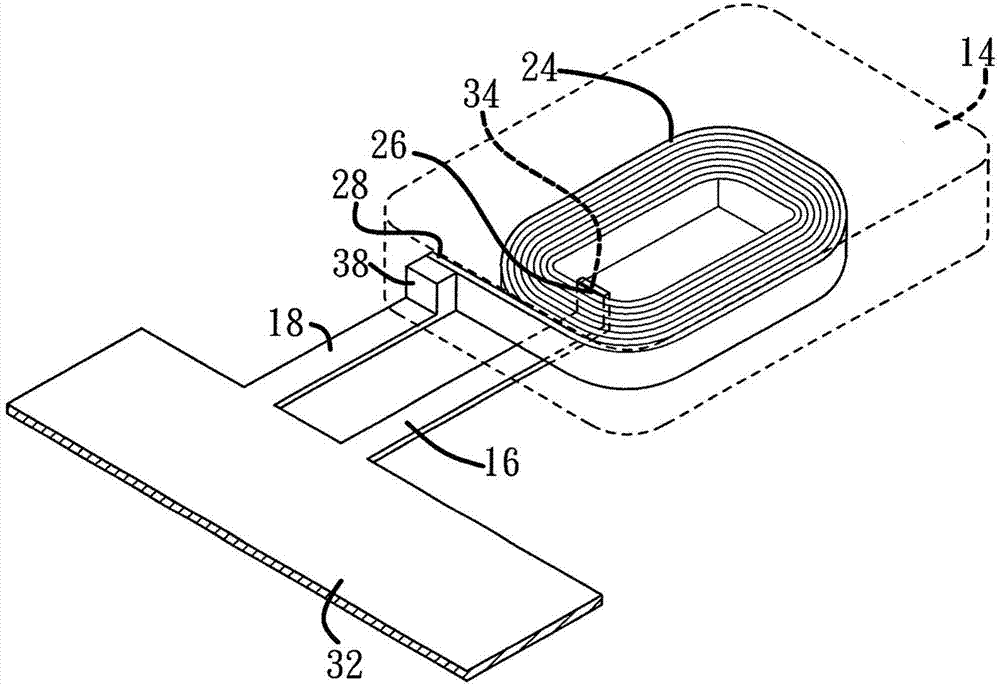 Surface mount coil unit and application thereof
