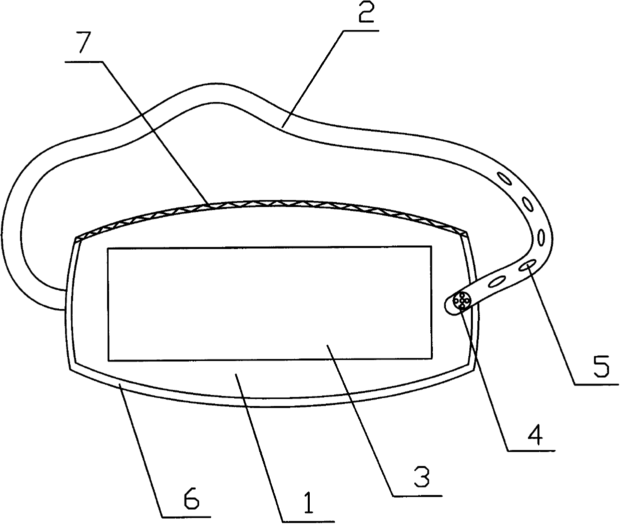 Negative oxygen ion health-care mask