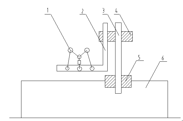 Method and device for rod tube centering and guiding and lifting ring disconnecting and hanging in mechanical well repair operation