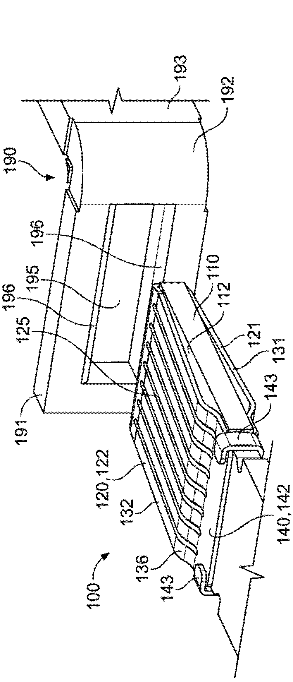 Contact element and system comprising contact element and corresponding elements