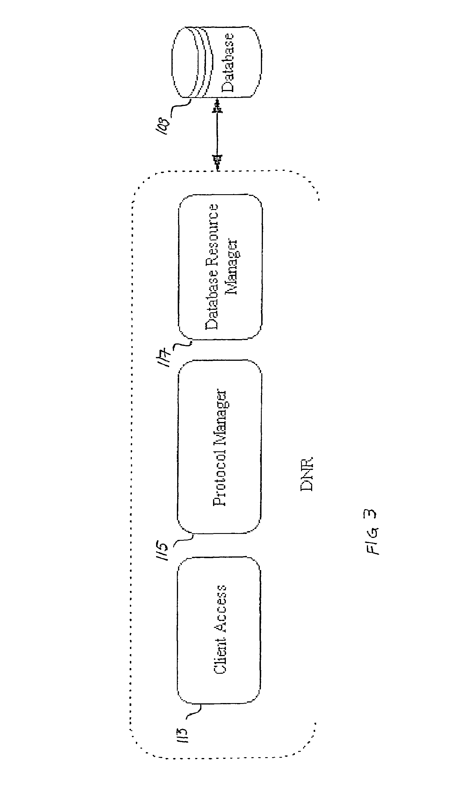 System and method for the optimization of database access in data base networks