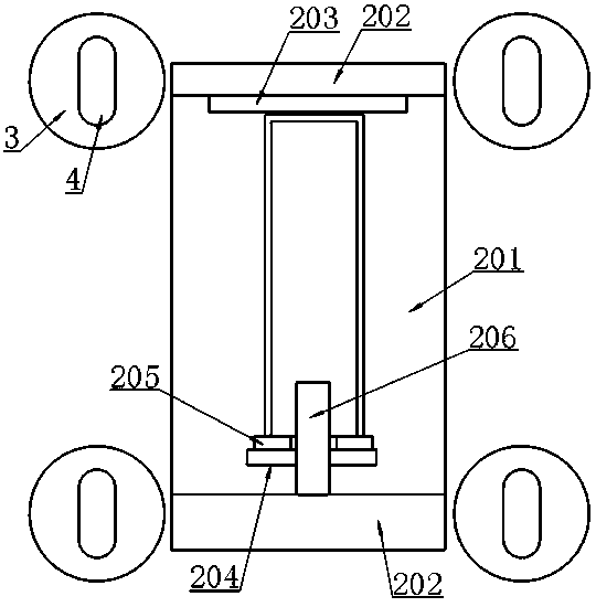 Efficient cleaning and drying device for chemical experimental apparatus