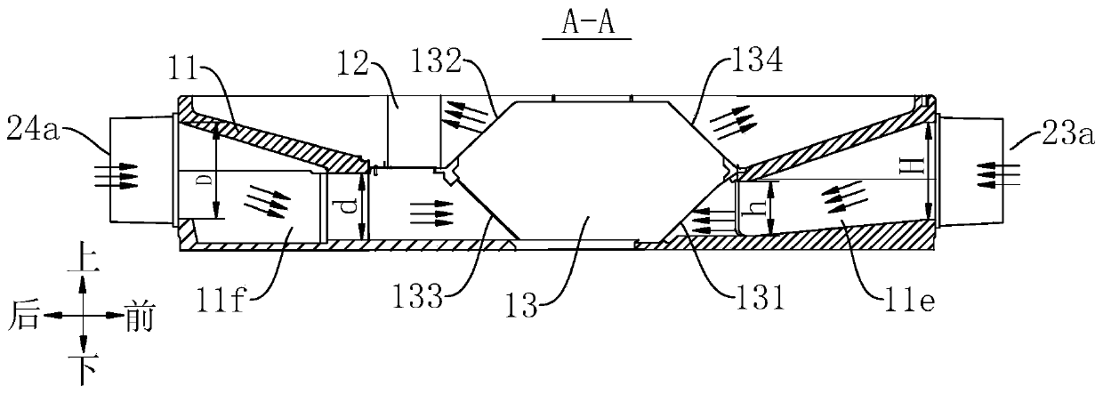 Air duct assembly of air handling equipment and air handling equipment