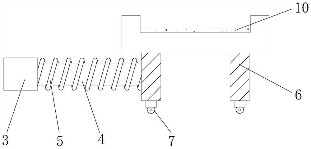 Drill rod conveying device and raise boring machine