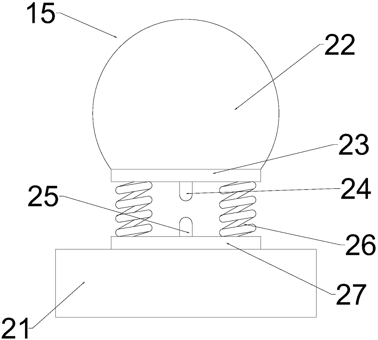 Underground water level remote automatic observation device