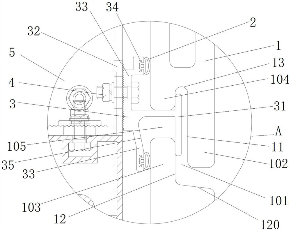 Assembly type ceramic-aluminum acoustic panel