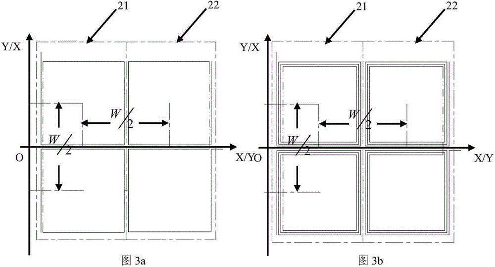 Planar two-dimensional time grating displacement sensor