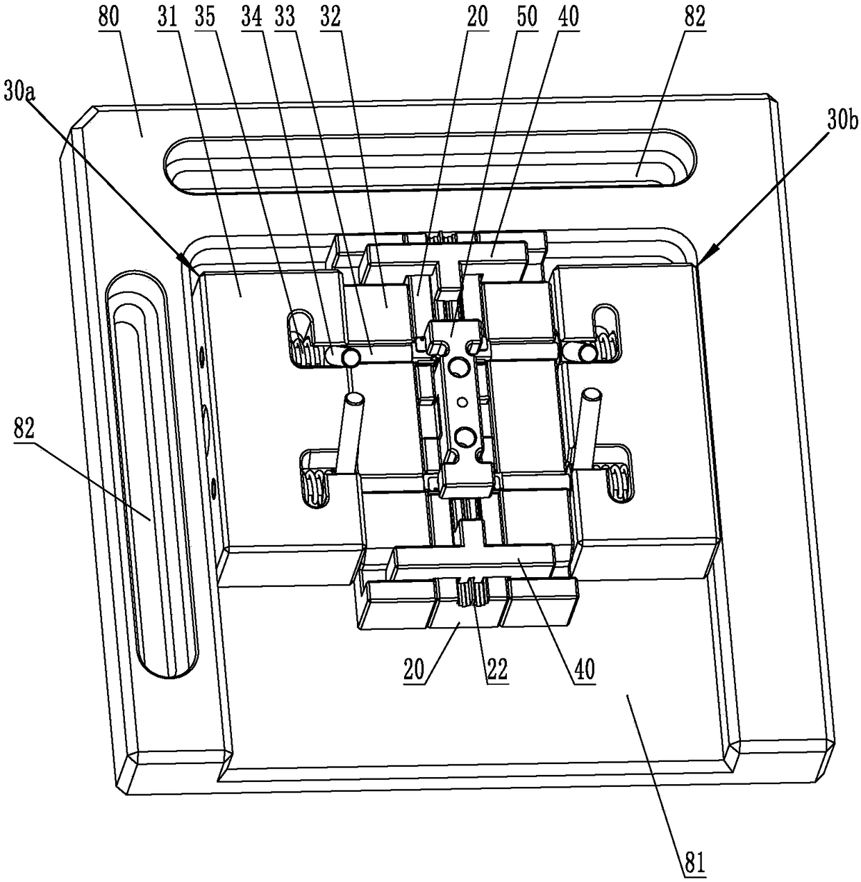 Buckle module assembly tooling