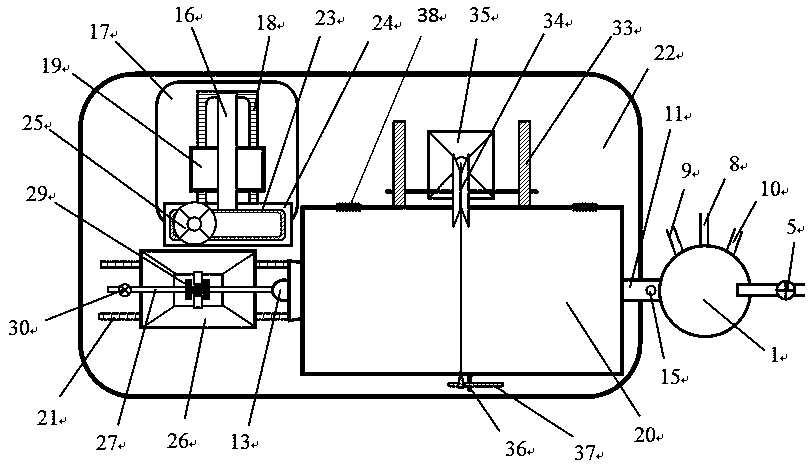 Fast cooling type Na&lt;131&gt;I destructive distillation production device