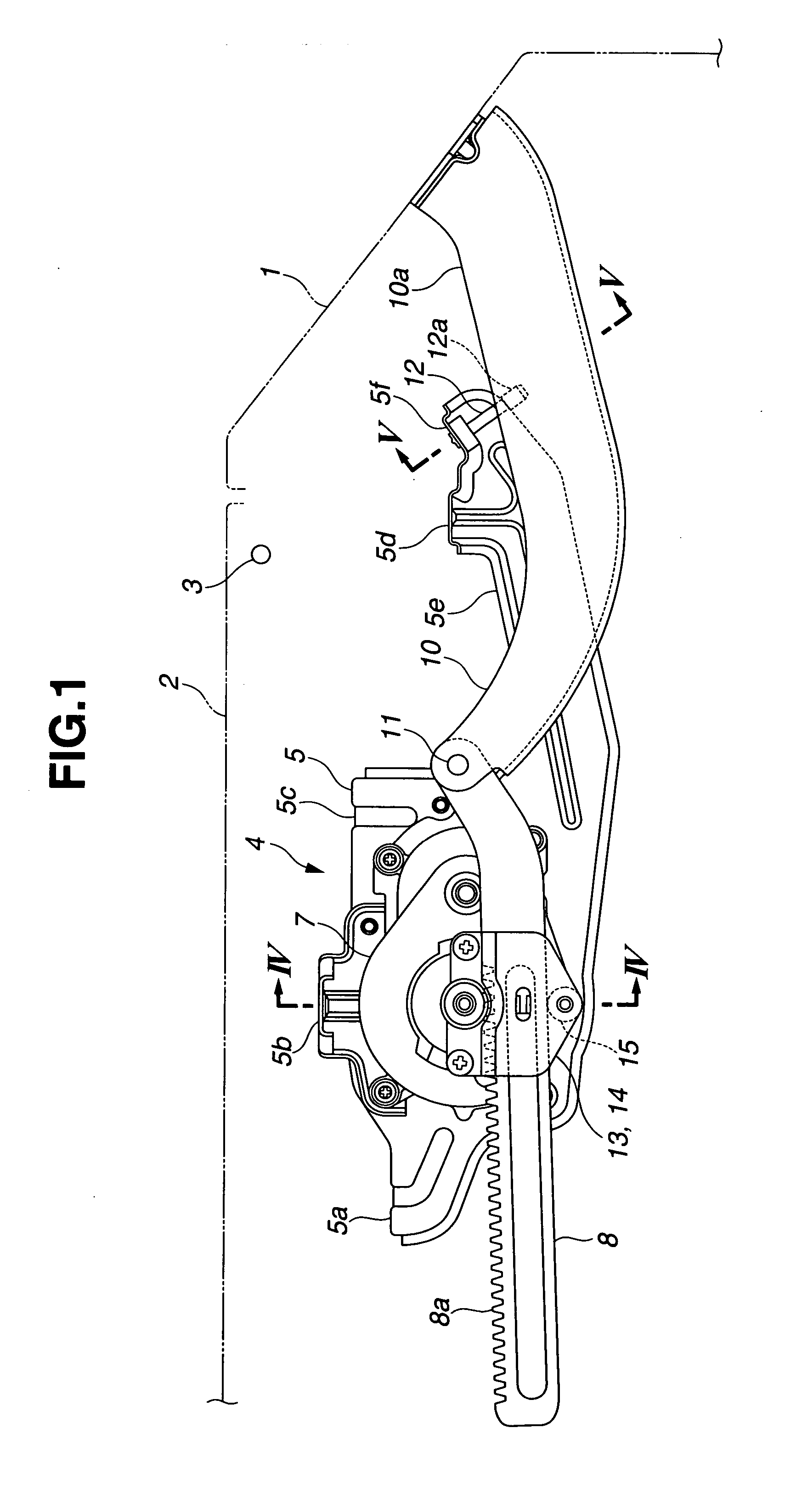 Opening and closing apparatus for opening and closing body of vehicle
