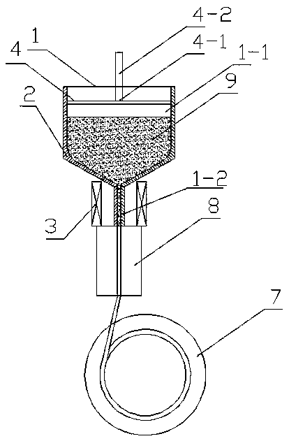 A kind of melt spinning device and process