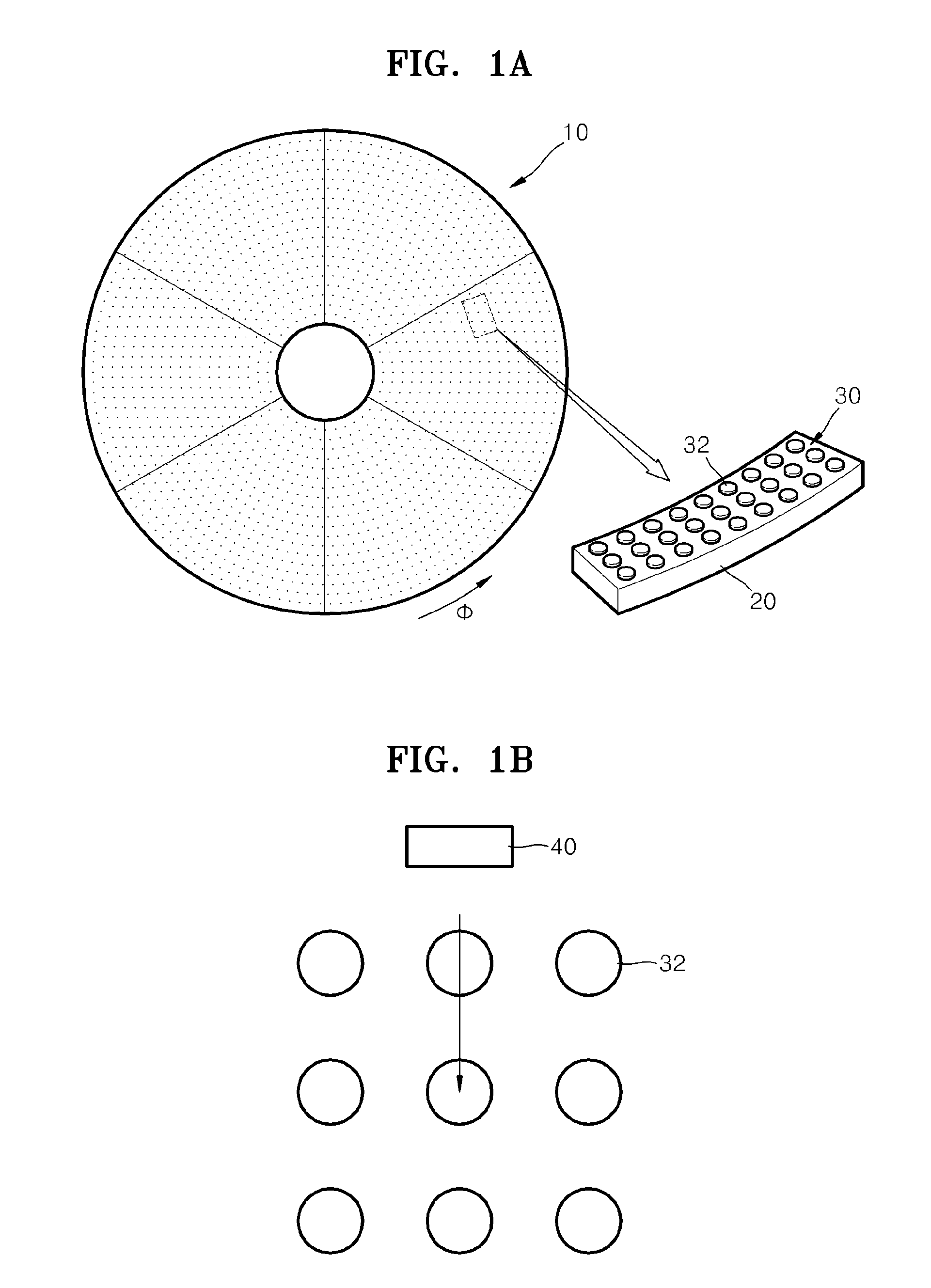 Bit patterned medium, reading head for reading data recorded on bit patterned medium, and hard disk drive for recording/reading data on/from bit patterned medium