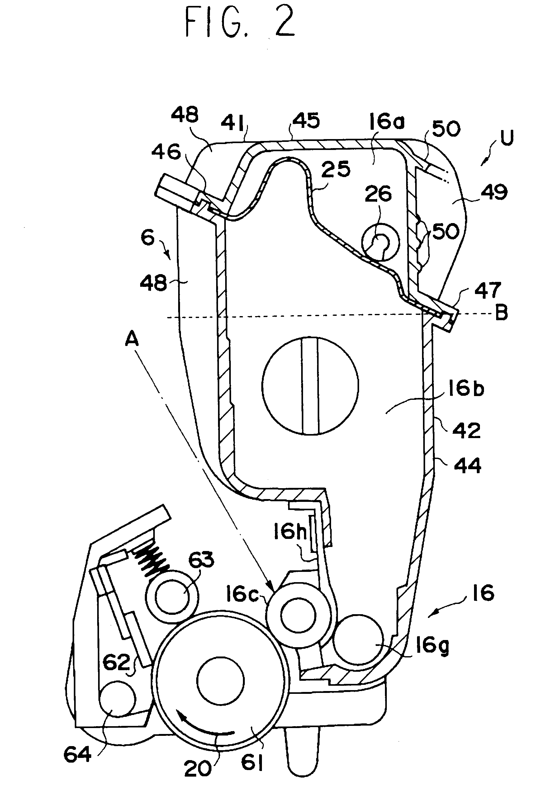 Developing device and image forming apparatus that uses this developing device