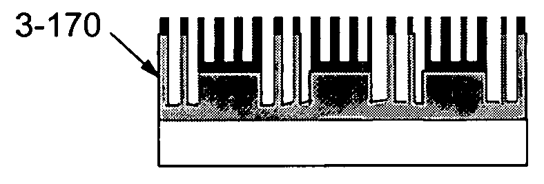 Method for fabricating a self-aligned nanocolumnar airbridge and structure produced thereby