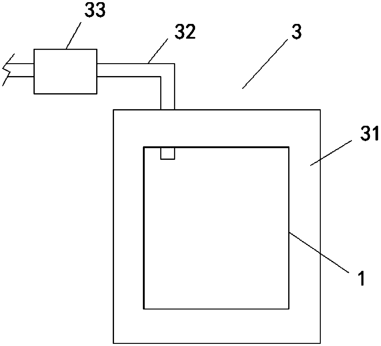 Efficient sintering furnace and production device of lithium iron phosphate