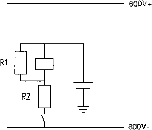 Grounding detecting method of power supply system of train