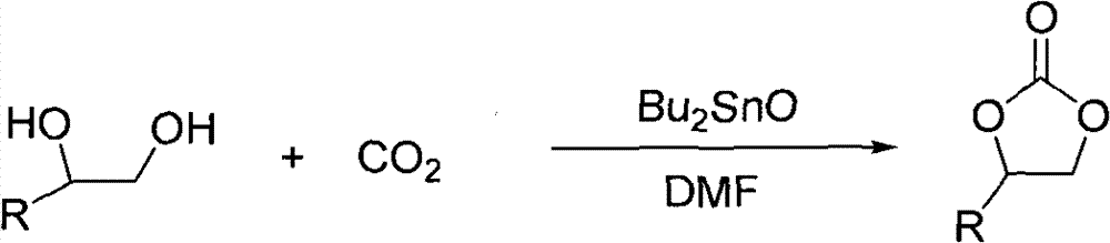 Cyclic carbonate compound and synthesis method thereof