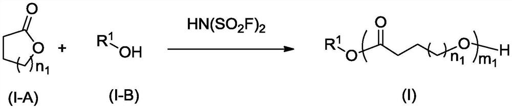 Application of bis(fluorosulfonyl)imide as catalyst