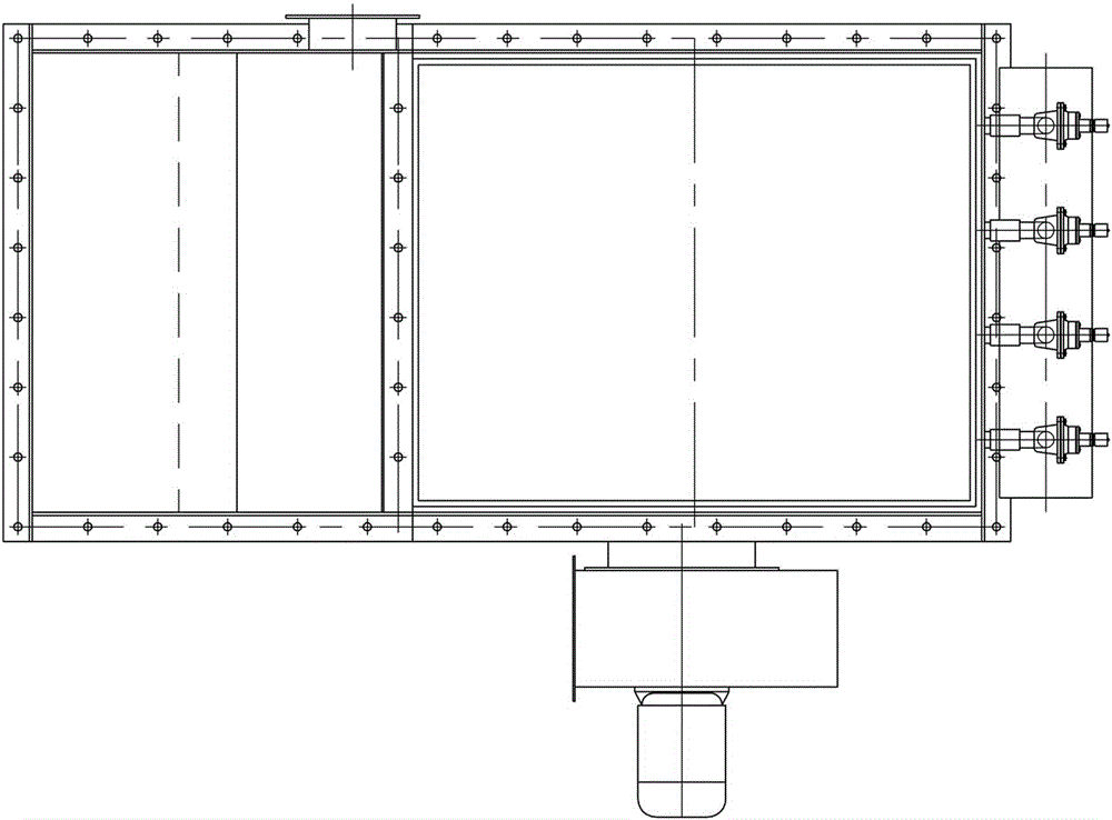 Belt conveyor drop point combined dust suppression and dust removal device