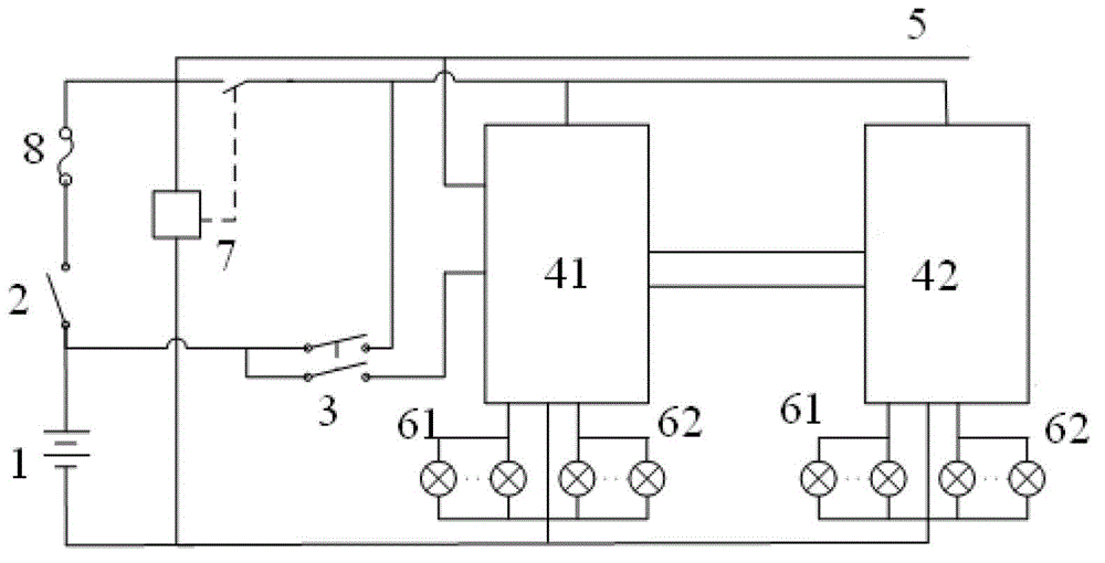 Control method and system of vehicle emergency signal light