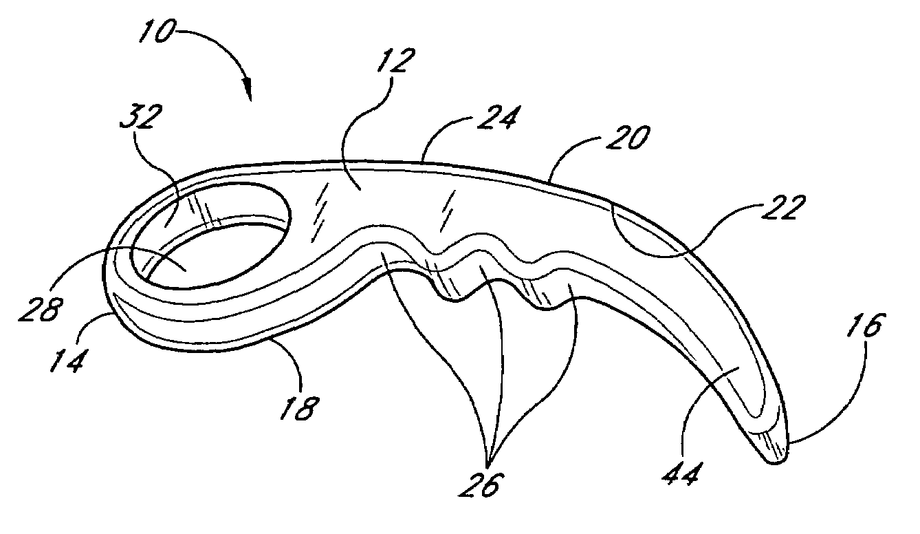 Hand-held self-defense device