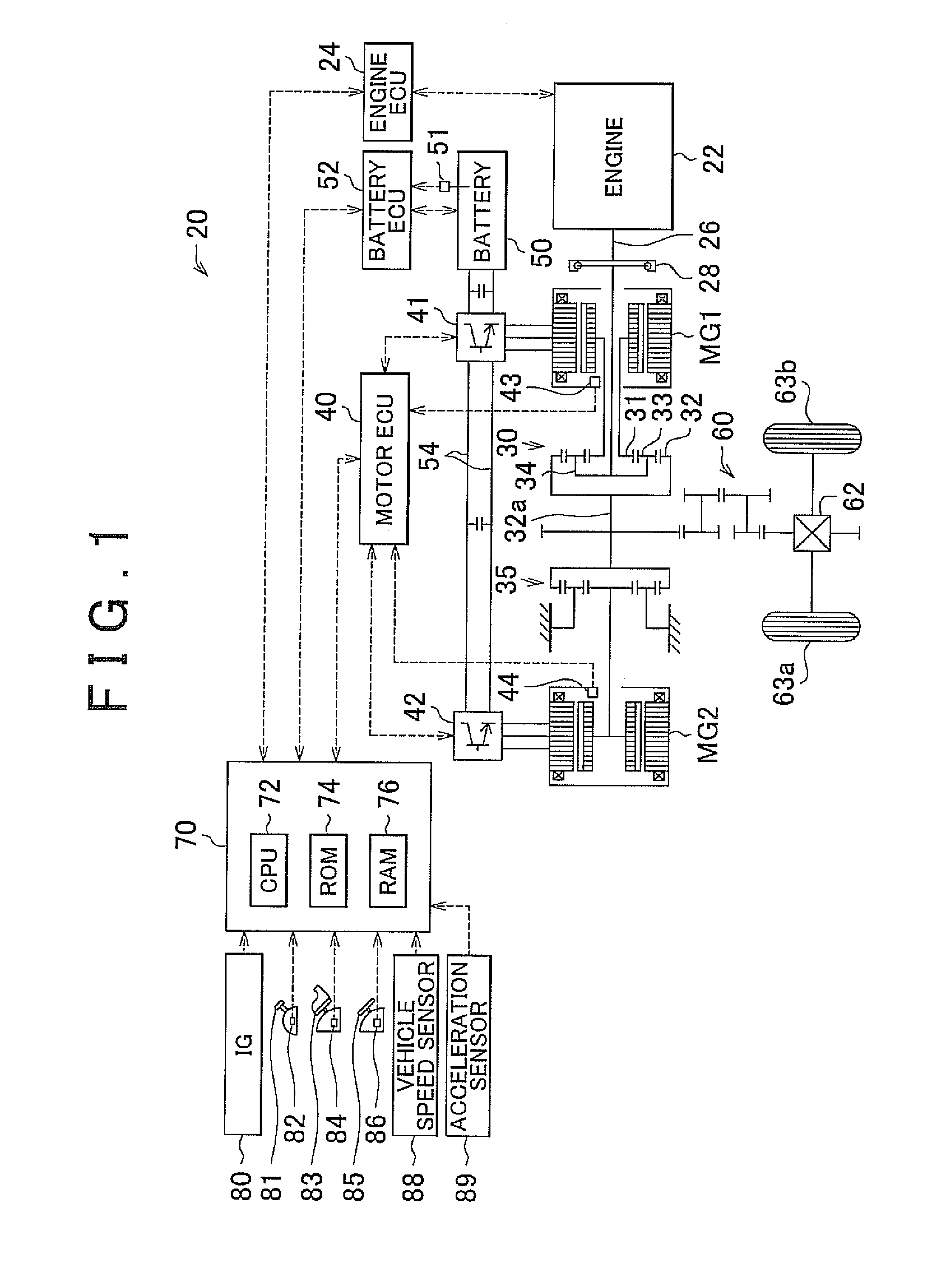 Vehicle and control method therefor