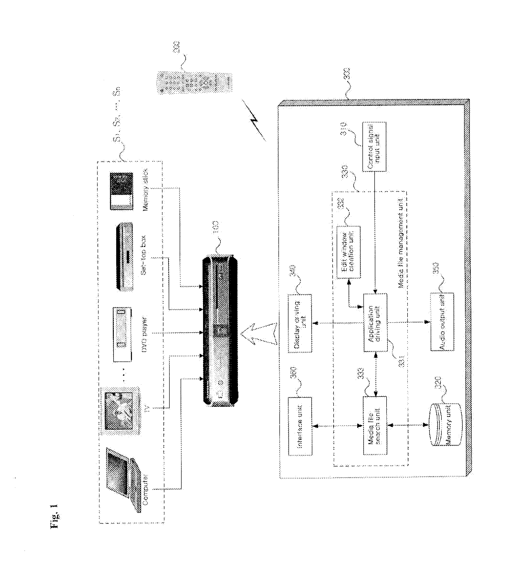 Media file management system and method for home media center