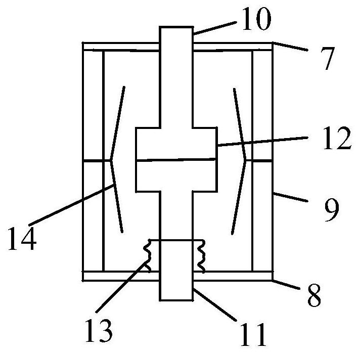 Vacuum degree monitoring method and device in high-voltage vacuum circuit breaker