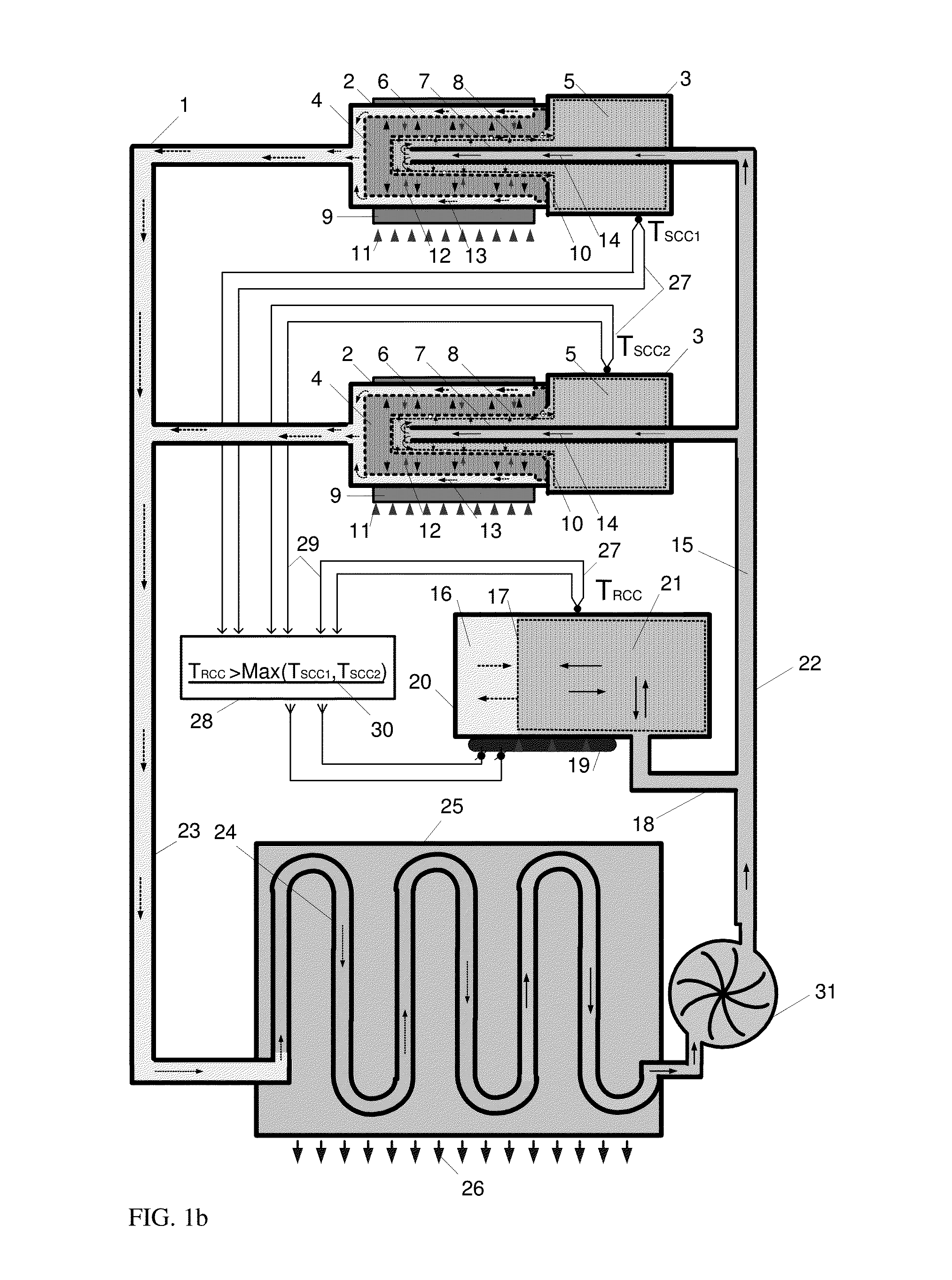Advanced control two phase heat transfer loop