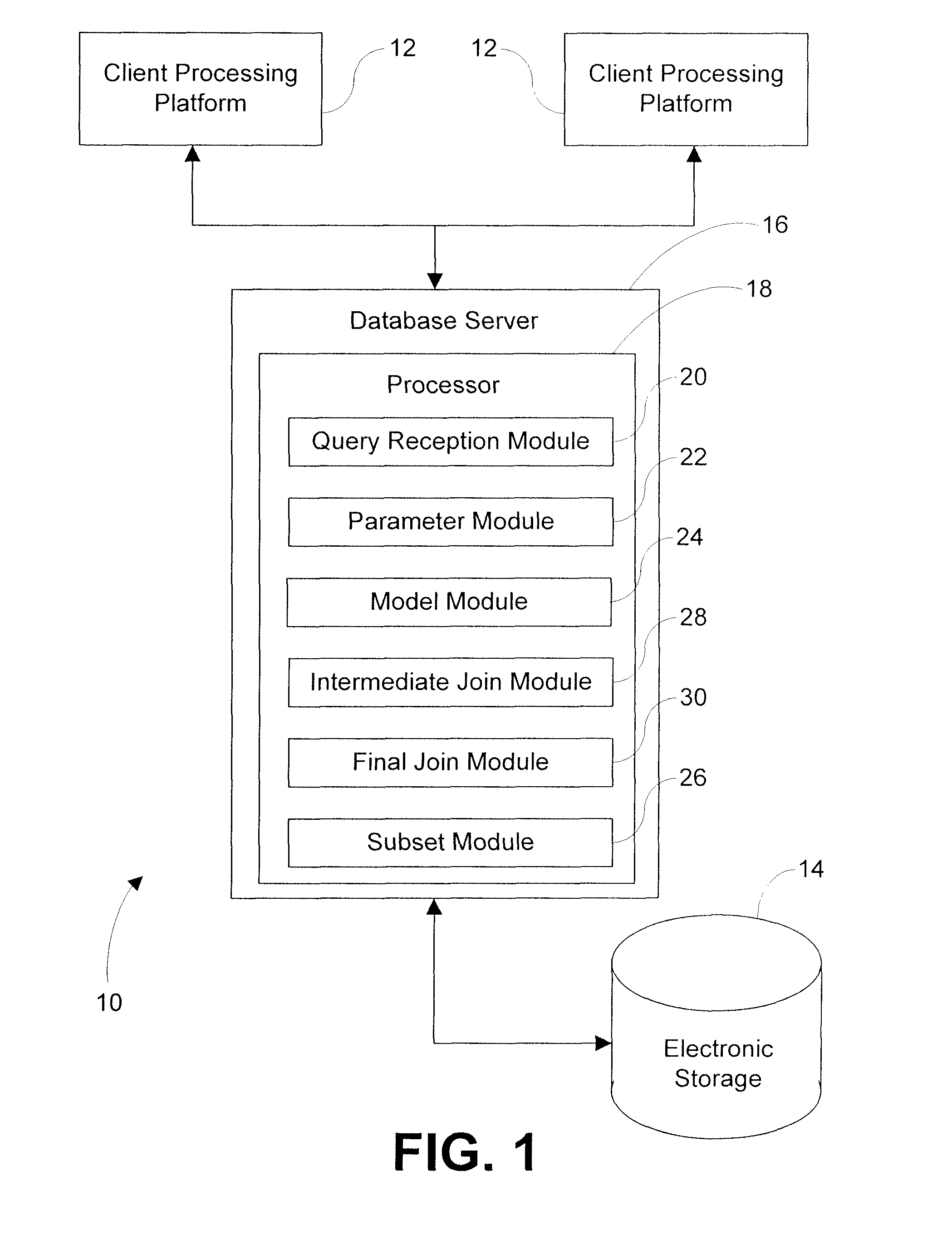 System and method for processing database queries
