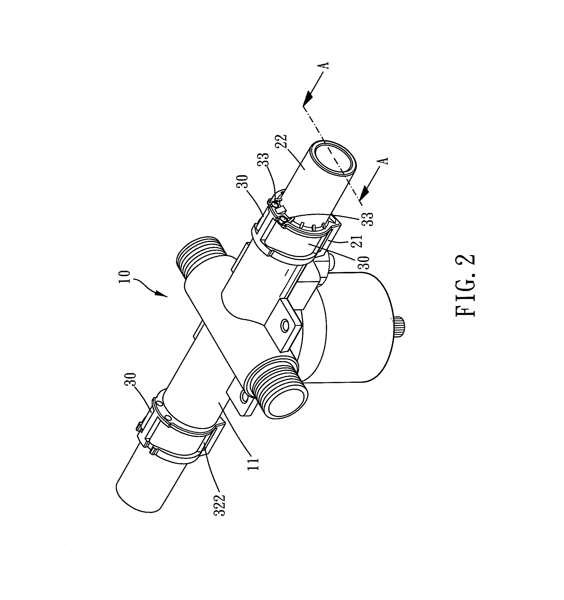 Quick connector adapted for a male adapter to connect thereto