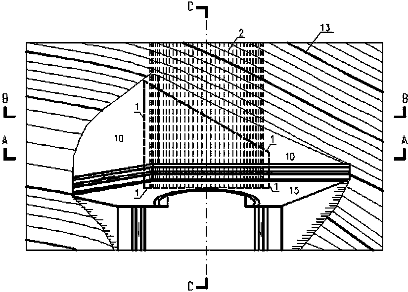 Construction method of unsymmetrical loading tunnel heterotropic hole