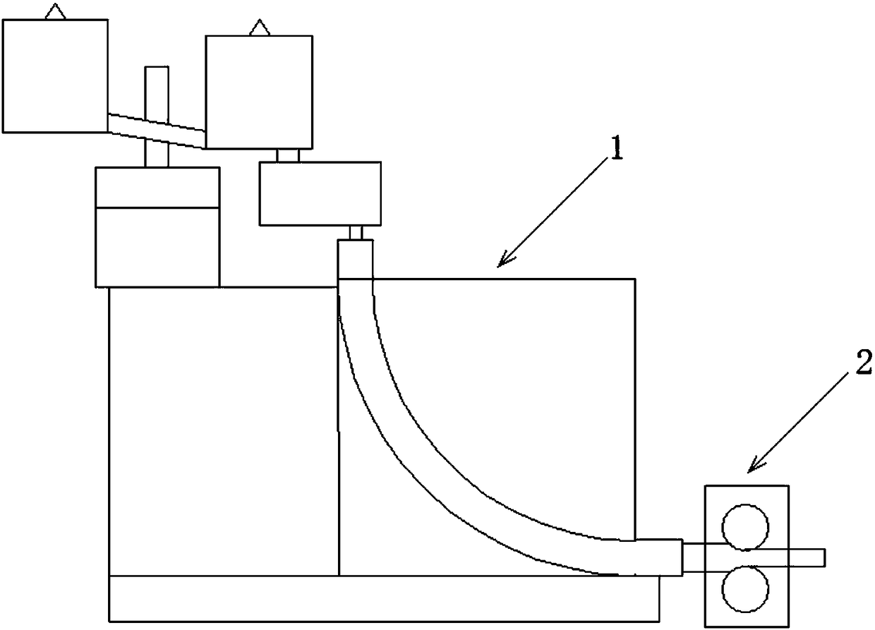 Curve design of rolling mill work roller for high-temperature large-rolling-reduction technology of large square billet and rectangular billet