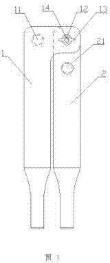 Lead bending device